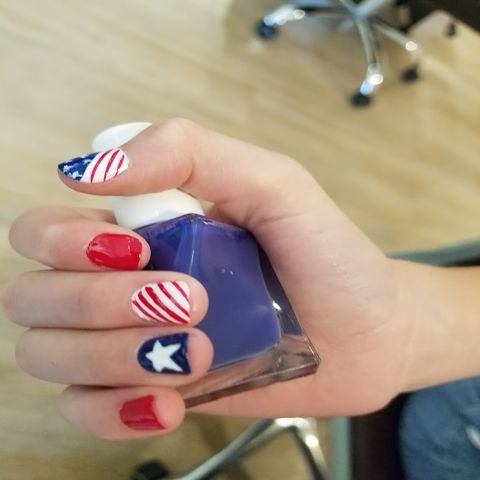Illustration of Nash's Nails, nail salon in Westport, CT